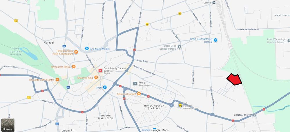 Vand/inchiriez teren