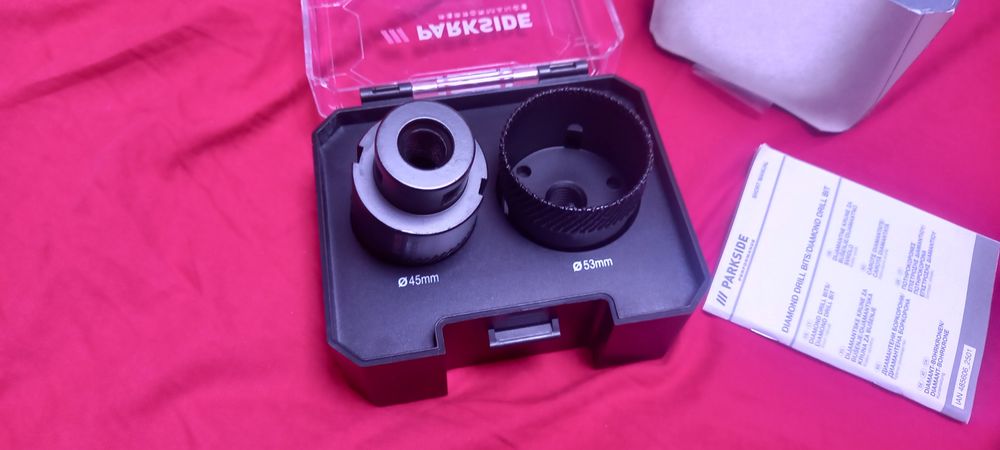 Trusă carote parkside performance