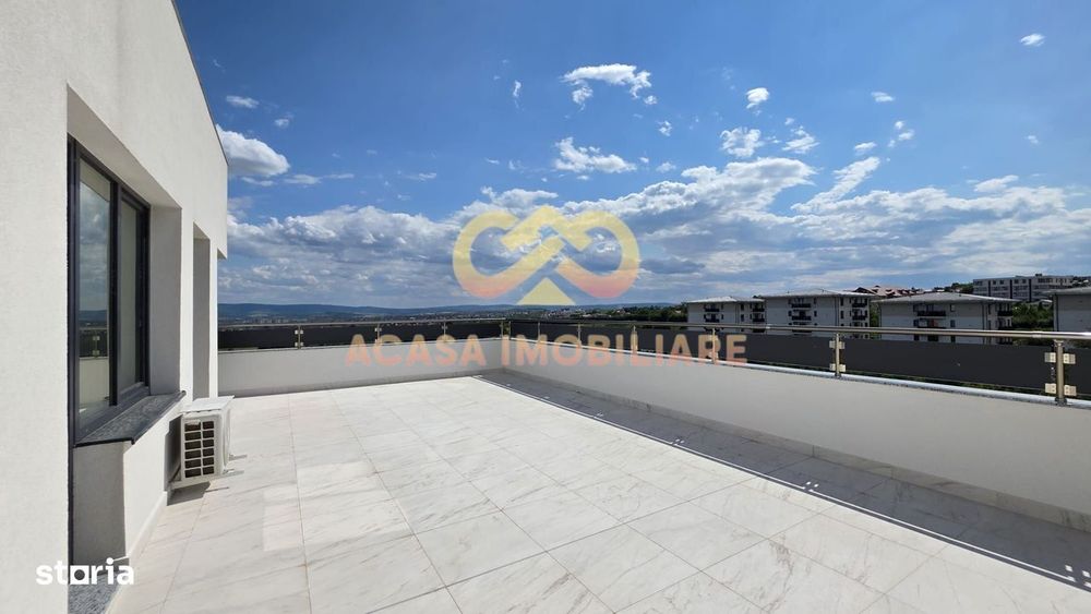 Penthouse  3  Camere  87Mp  Utili  Si 122Mp Terasa
