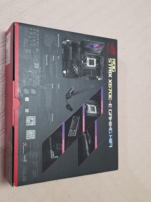 ASUS ROG STRIX X670E-E GAMING WIFI Motherboard ATX Support 4xDDR5 4x M.2 Foarte Rară TOP
