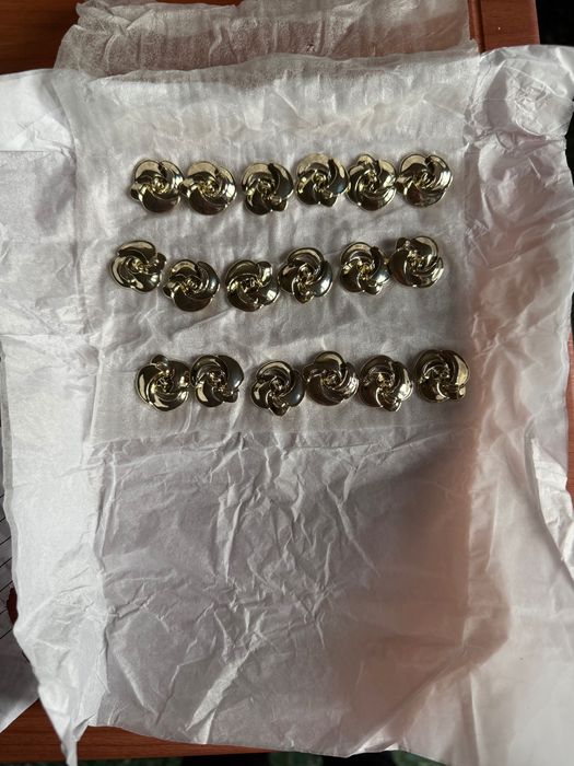 Метални копчета роза