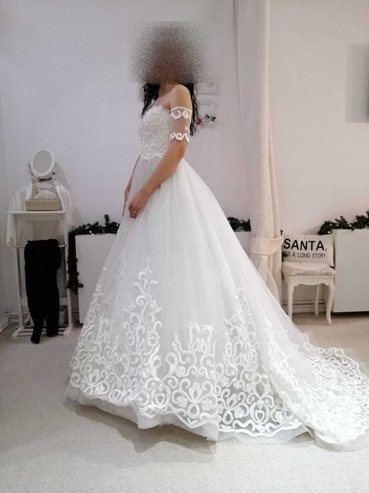 rochie de mireasa Milla Nova, deosebita, marimea 38-40