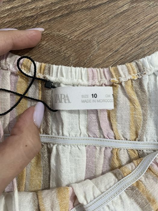 Ленена рокля Zara 140 см