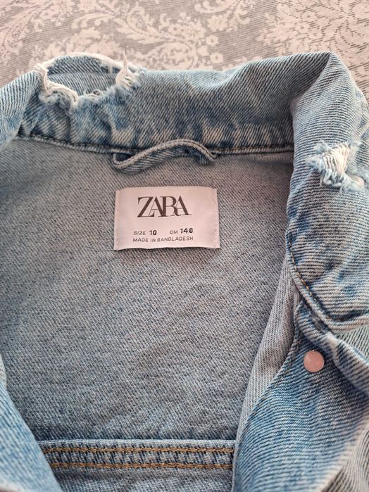 Детско дънково яке ZARA
