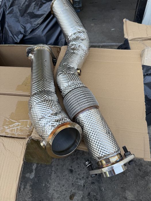 Downpipe bmw m2 g87 m3 g80 m4 g82 даунпайп бмв м2 г87 м3 г80 м4 г82