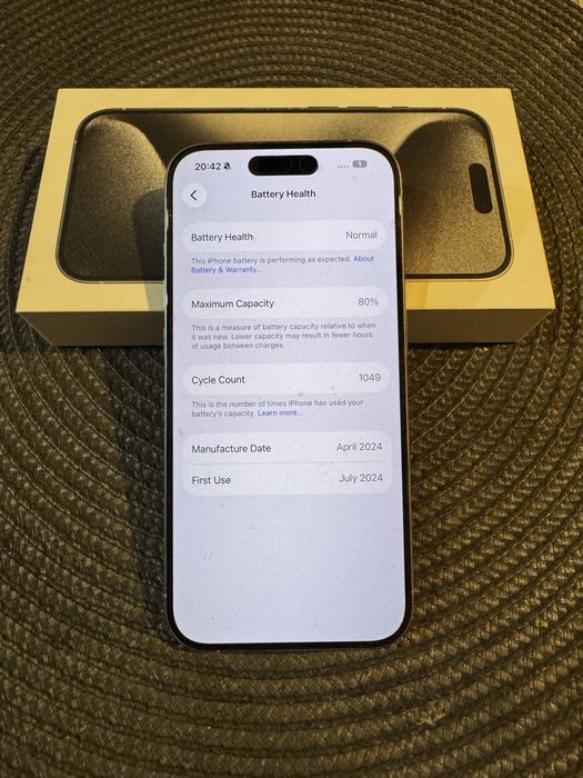 IPhone 15 Pro 256GB