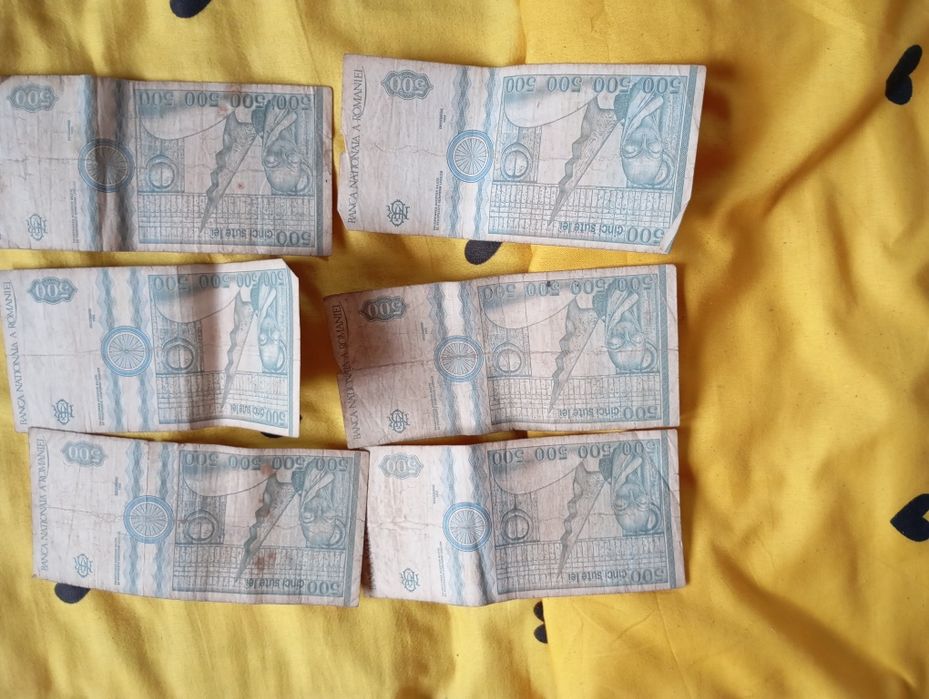 Bancnote vechi pret5000 lei
