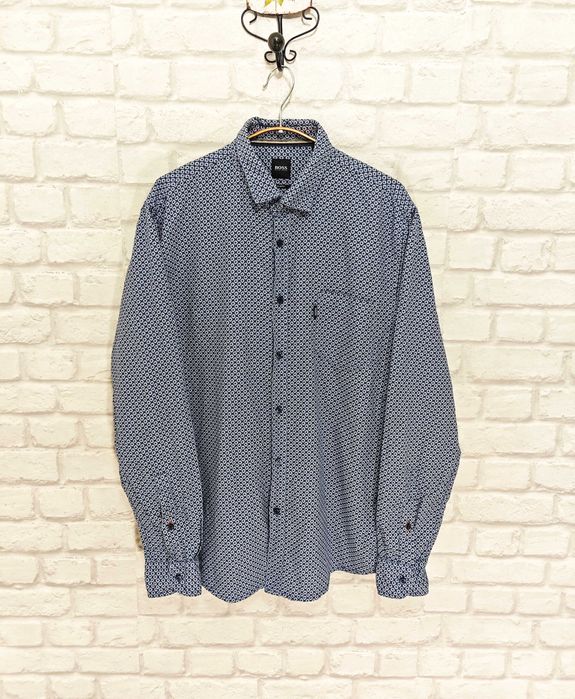 HUGO BOSS Slim fit Оригинална мъжка риза размер L