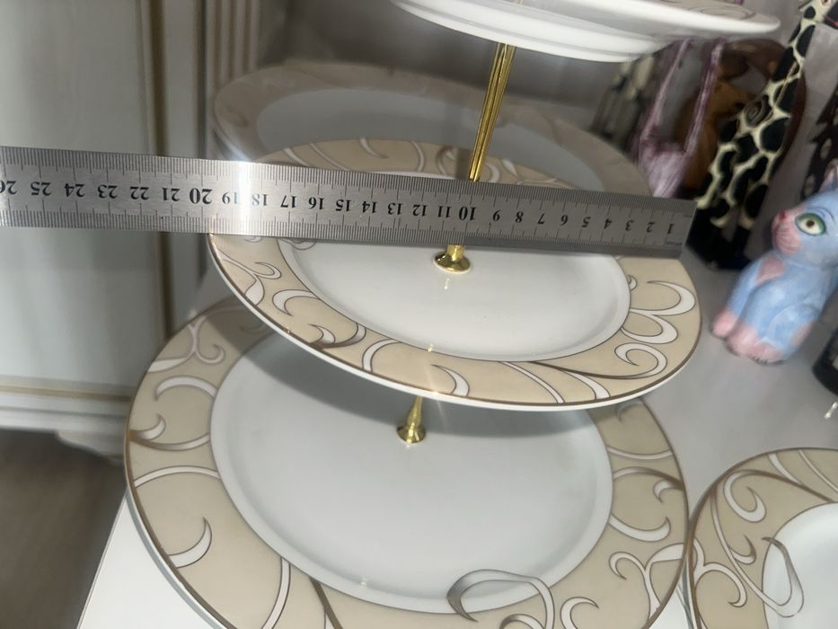 Этажерки , 3-уровневые блюдце