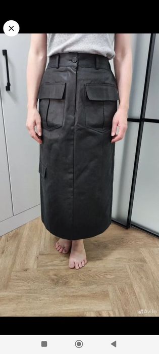 Юбка новая под кожу из Кореи