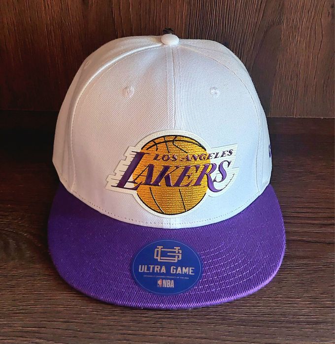 NBA Шапка LA Lakers - Ultra Game, оригинален лицензиран snapback  НБА