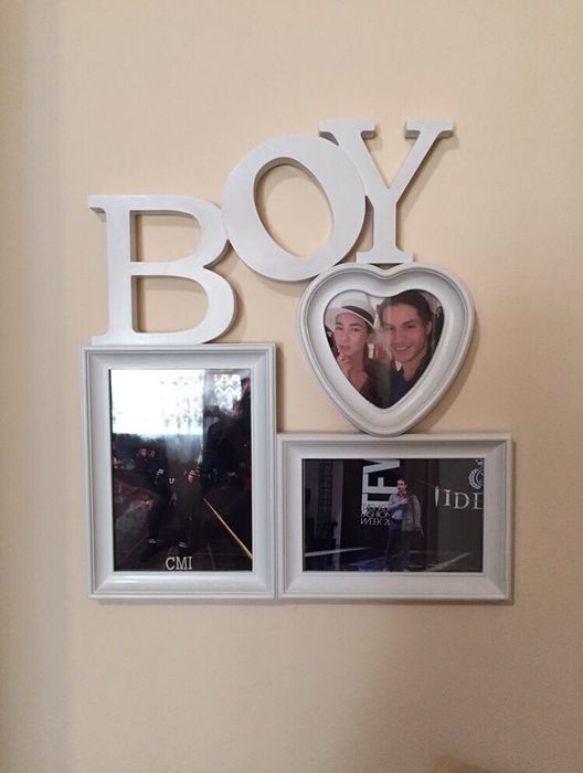 Рамка белая фото коллаж