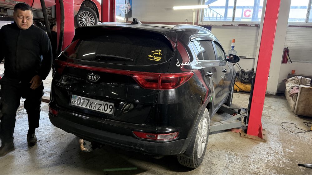 Фаркоп на киа спортедж