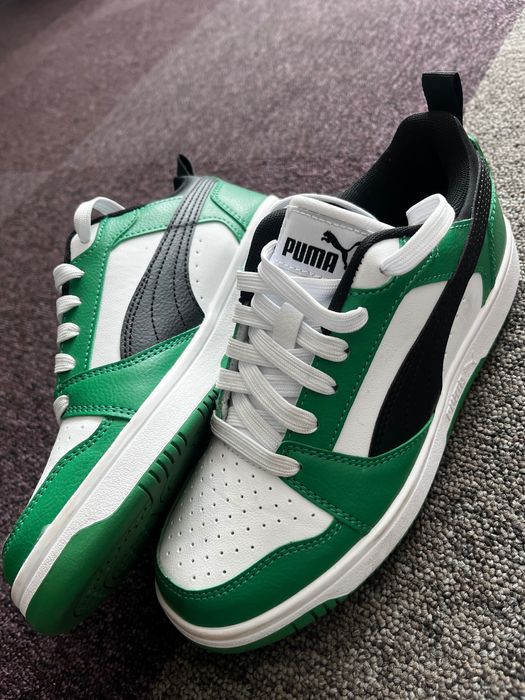 Puma Rebound V6 Low (verde/alb/negru mărime 35.5