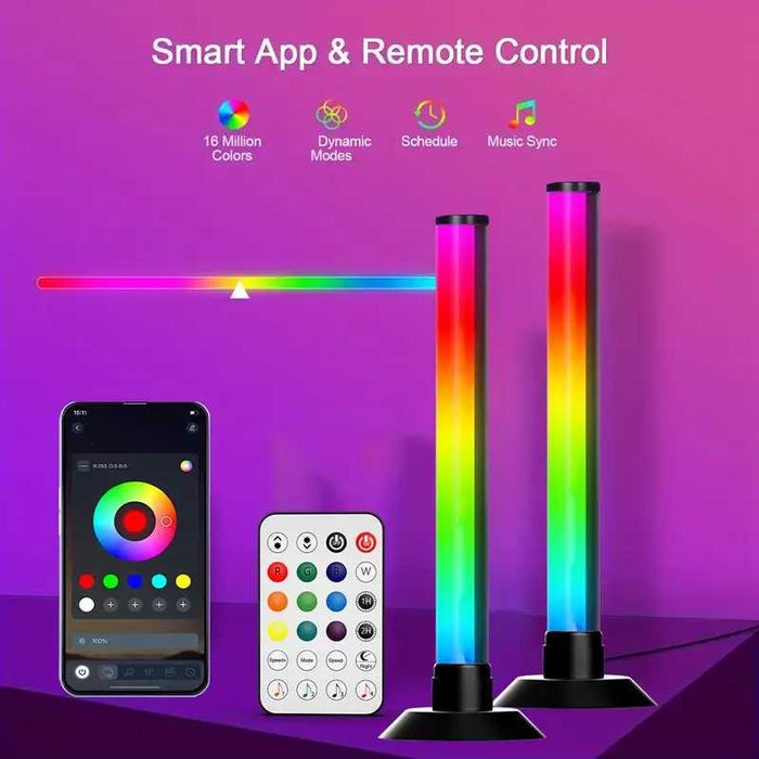 Lampa de birou cu Led RGB Smart - Wifi - Aplicatie Android/IOS - Sense