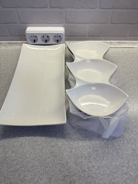 Продам посуду белую фарфор