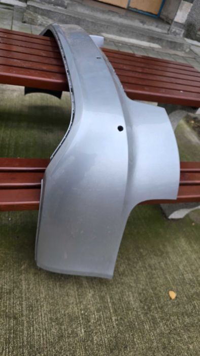 Задна Sline броня  Ауди А6 4Ф седан 2009 - 2011 фейслифт