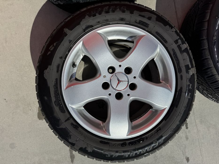 Джанти  с гуми МБ 5х112 225/55/16