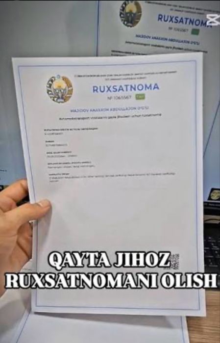 Damasga sideniyasiga ruxsatnoma qilib beraman!