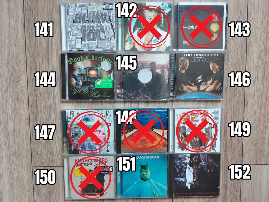 Rock/Punk Metal Music Albums CDs Оригинални Рок Пънк Метъл Музикални Дисковe