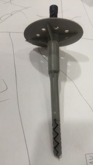 Дюбель зонт (гвоздь) для стены