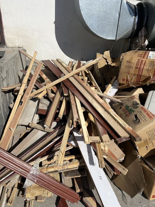 На дрова самовывоз. Отын тегін