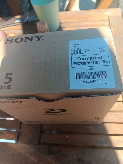 Disc optic  Sony 50Gb