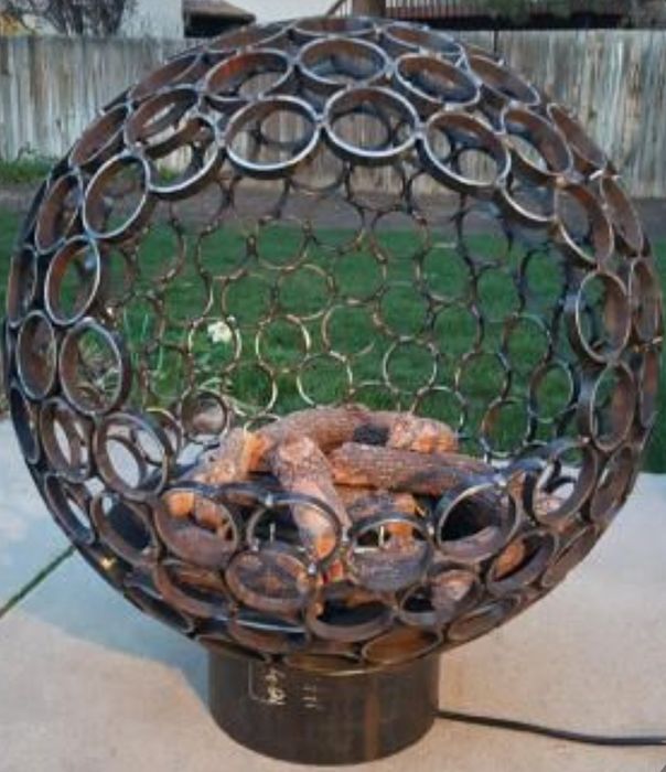 Костровая чаша,Очаг!