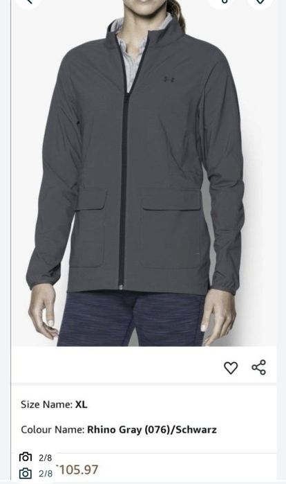 Geacă uşoară / Windbreaker, Femei, Under Armour Storm 2 - XS Loose