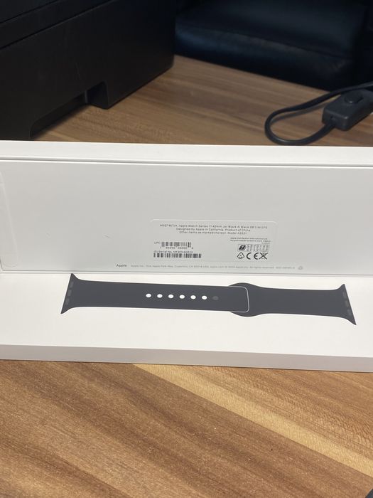 Apple Watch Seria 11 42 mm, GPS, Jetblack, Sigilat, Cod produs: GR2X