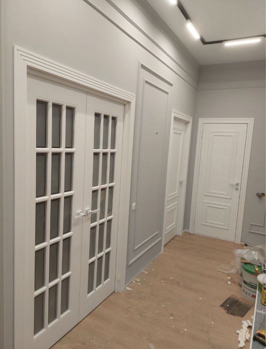 Установка межкомнатных дверей