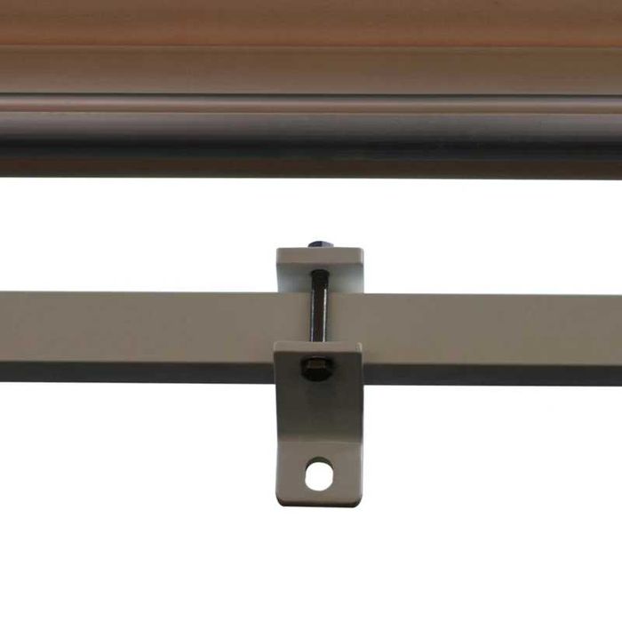 Тента Outsunny, регулируема скоба, тента за вътрешен двор, 3,95 x 3 м