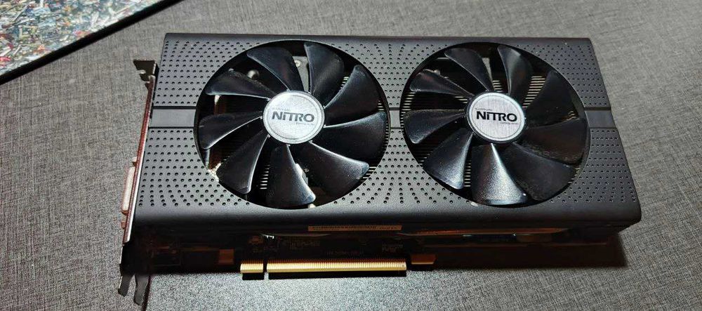 Видеокарта Sapphire RX 480 Nitro/8GB/256Bit.8Pin (не рабочая)