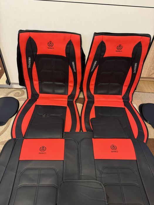 Huse scaune auto piele - universale / set interior