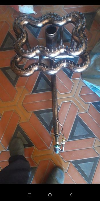 Изготовление любых видов горелок для каминов.