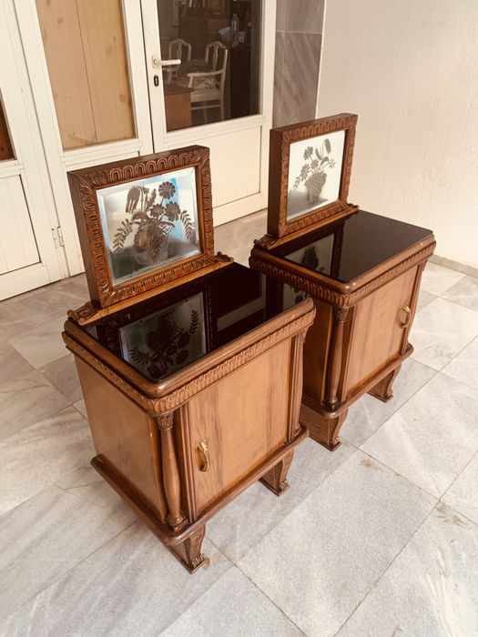 Италиански Арт-Деко шкафчета от 40–50-те години.