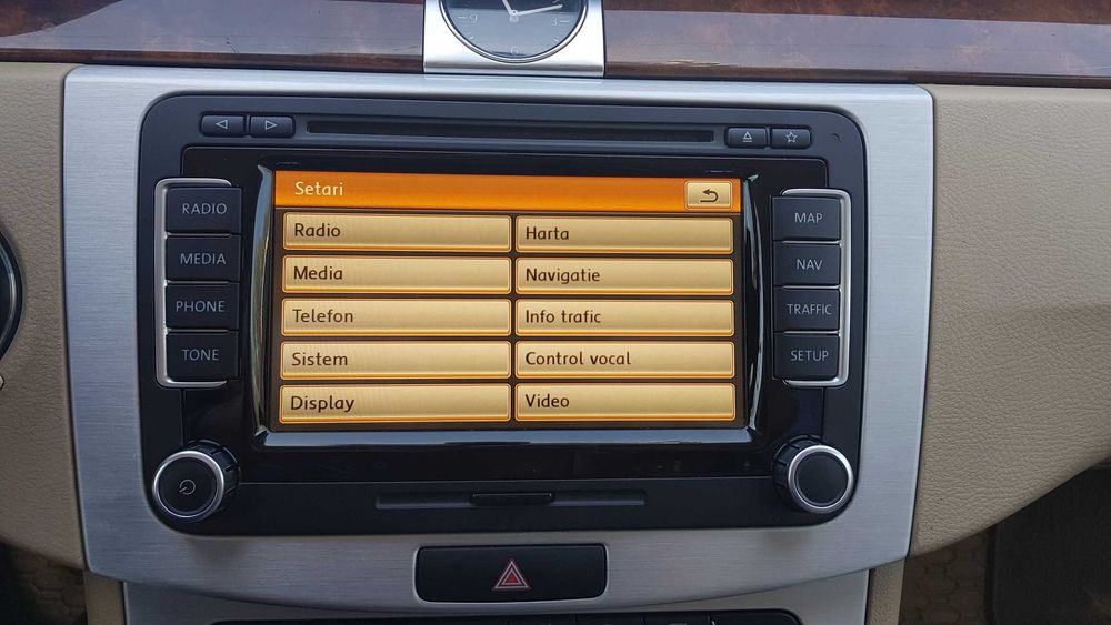 Navi RNS510 originala pentru VW -fabr.2015-hdd ssd-meniu limba romana