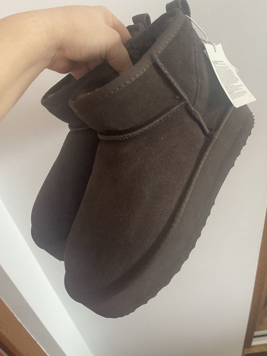 Cizme reserved, piele naturala, marimea 41