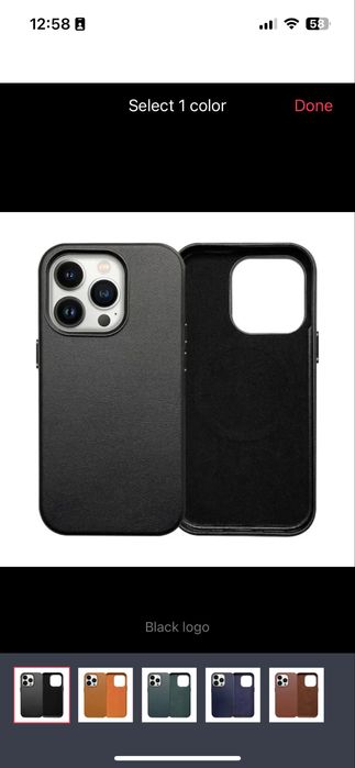 Кожен калъф за iPhone 11/12/13/14/15 PRO, PLUS и PRO MAX