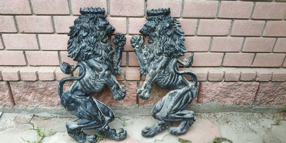 Декоративные льва для фасадов.