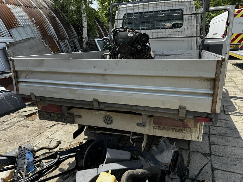 VW crafter Фолксваген Крафтер  дубал кабина за части 2,5 TDI 163 коня