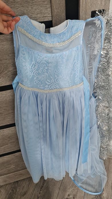 Платье Эльзы с накидкой‼️