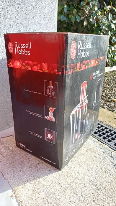 SIGILAT | NOU | Storcator de fructe si legume Russell Hobbs