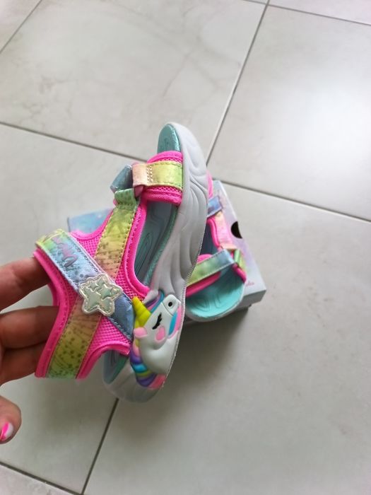 Sandale fete Skechers 26