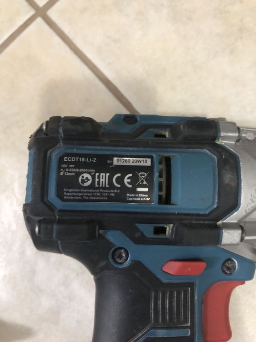 Filetanta cu percuție Erbauer ECDT 18 Li 2