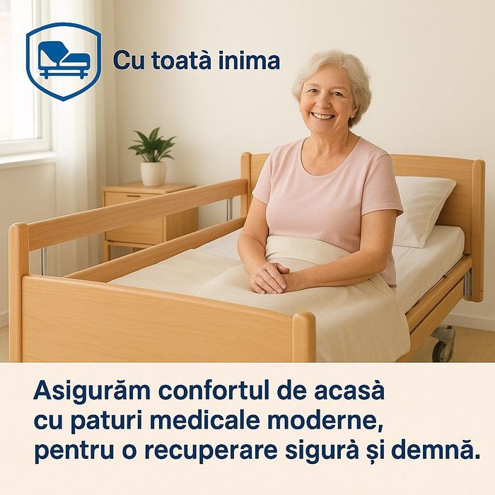 Închiriere pat medical complet electric Mivi HealthCare