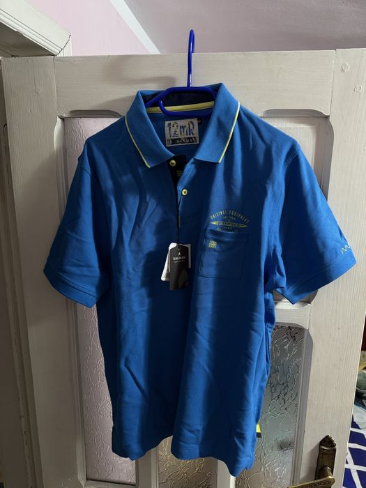 Tricou Ragman Albastru Polo
