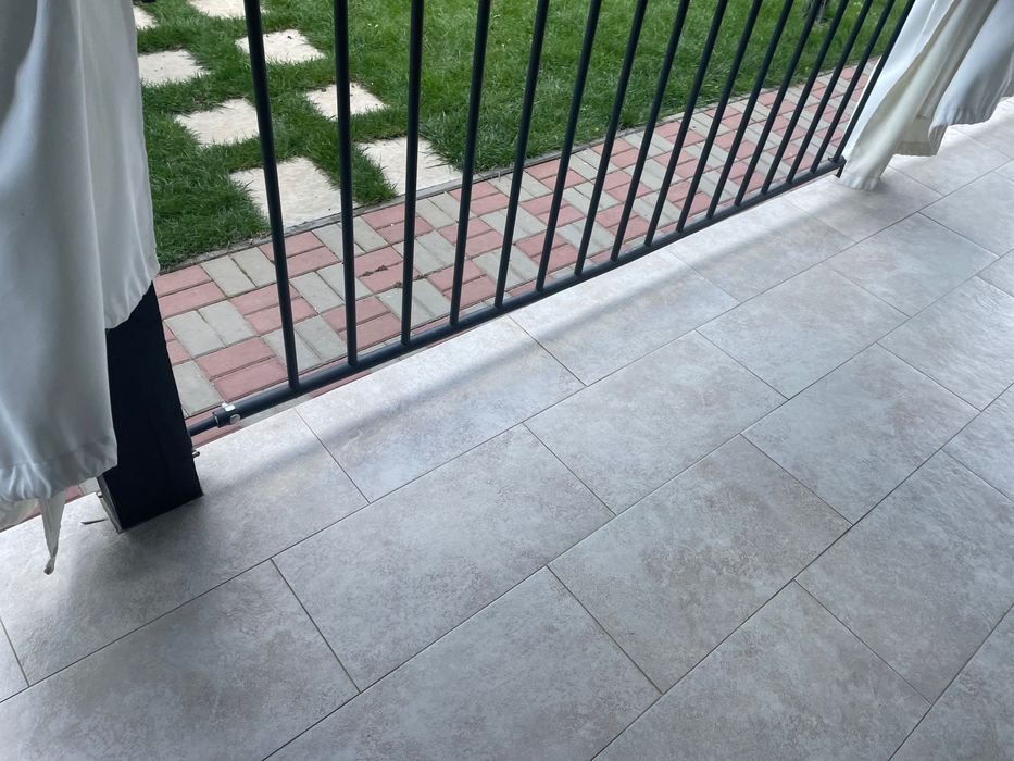 Balustrade terasă gri antracit