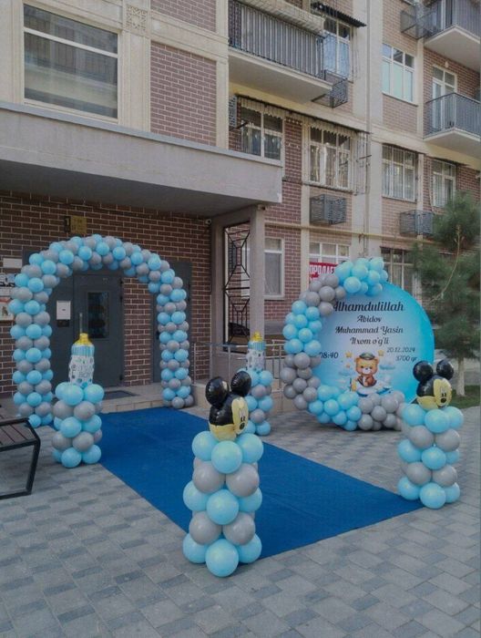 500.000 Sharli oformileniya afarmileniya / оформление шарами