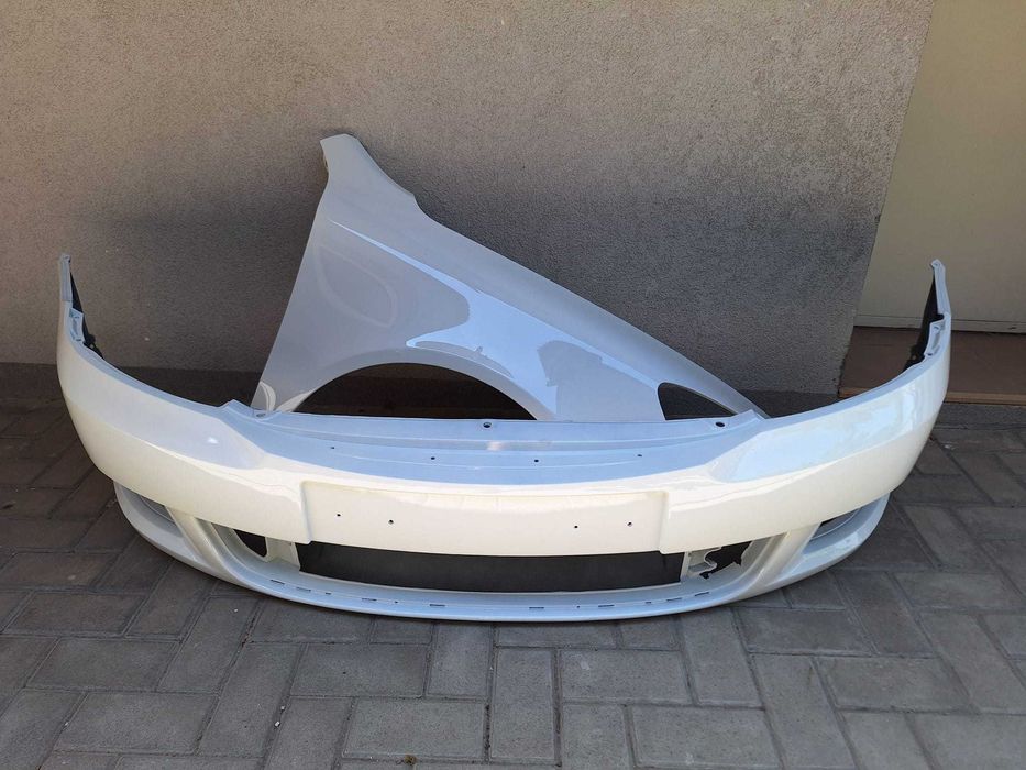 Bara & Aripa Fata Dreapta Skoda Octavia 2 II An 2008-2013 Vopsita Alb